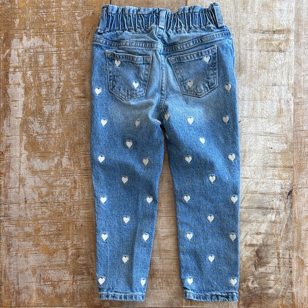 Gap Girls Heart Jeans 4t - Picture 7 of 7